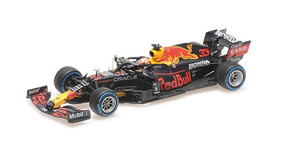 410211333 MINICHAMPS 1:43 Honda Red Bull Racing RB16B Max Verstappen Belgian GP 2021 Winner