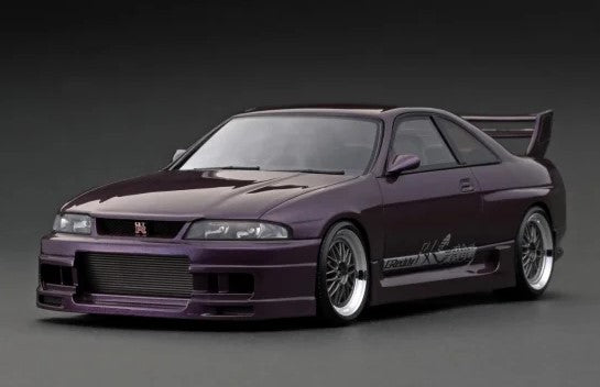 [ Back-order ] ignition model IG3130 1:18 GReddy GT-R (BCNR33) Midnight Purple