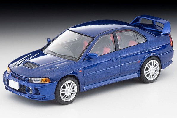 LV-N186e TOMYTEC Tomica LV NEO 1:64 Mitsubishi Lancer GSR Evolution IV Dark Blue