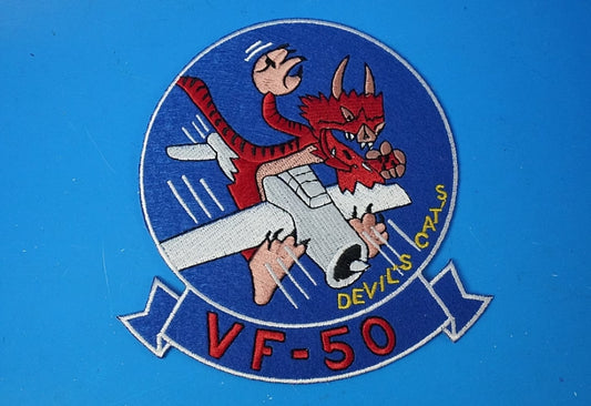 Patch USN U.S. Navy VF-50 Devil's Cat's (No Velcro)