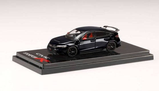 [ Back-order ] Hobby Japan HJ642063BK 1:64 Honda Civic Type R (FL5) genuine options equipped car Crystal Black Pearl