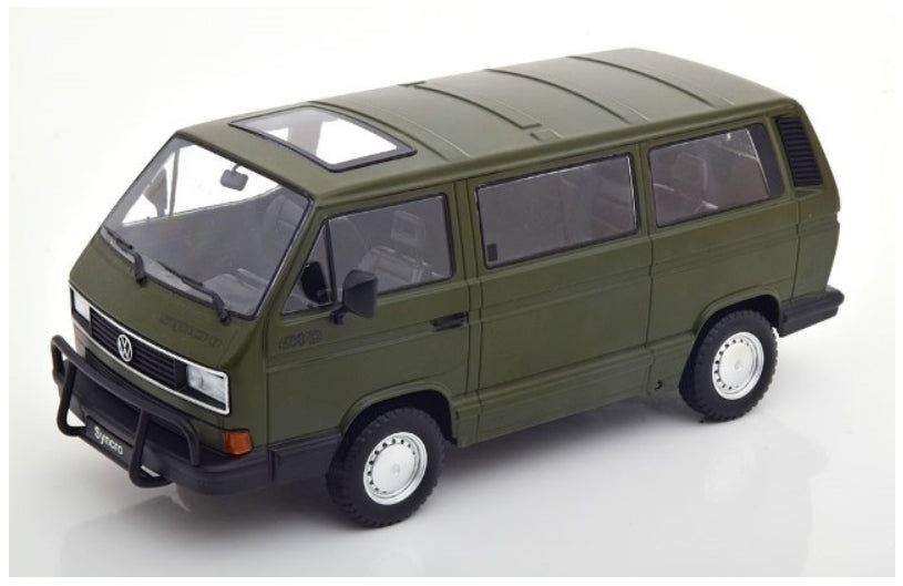 KKDC180963 KK scale 1:18 Volkswagen VW Bus T3 Syncro 1987 matt-olive