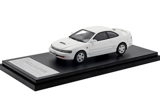 [ Back-order ] Hi-Story HS440WH 1:43 Toyota COROLLA LEVIN GT-Z (1991) Super White II Resin