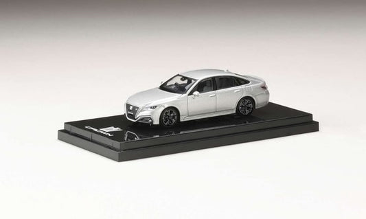 [ Back-order ] Hobby Japan HJ642009HS 1:64 Toyota CROWN HYBRID 2.5 RS Limited Silver Metallic