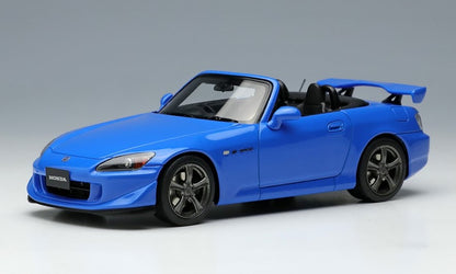 [ Back-order ] Make Up EIDOLON EM678A 1:43 Honda S2000 (AP2) Type S 2007 Apex Blue Pearl