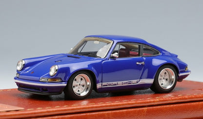 [ Back-order ] Make Up Titan64 TM001J 1:64 Singer 911(964) Coupe Blue