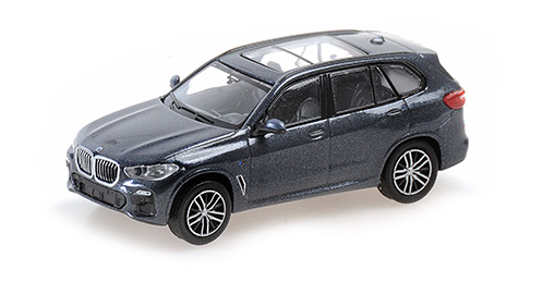 [ Back-order ] MINICHAMPS 870029204 1:87 BMW X5 2019 Gray Metallic model car