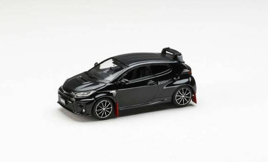 [ Back-order ] Hobby Japan HJ643024RBK 1:64 Toyota GRMN YARIS RALLY Package with GR Parts Black Pearl