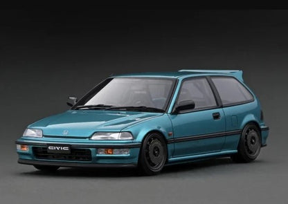 [ Back-order ] ignition model IG3124 1:18 Honda CIVIC (EF9) SiR Green Metallic