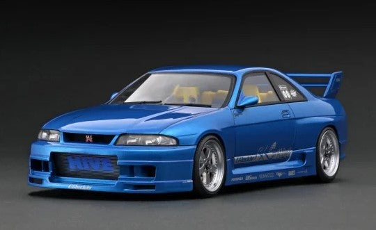 [ Back-order ] ignition model IG3128 1:18 GReddy GT-R (BCNR33) Blue Metallic