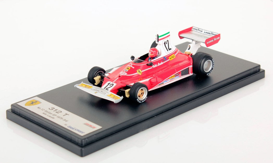 LSRC061 LookSmart 1:43 Ferrari 312T #12 Italian GP 1975 Niki Lauda model cars