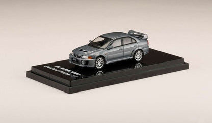 [ Back-order ] Hobby Japan HJ641032AGM 1:64 Mitsubishi LANCER GSR EVOLUTION 5 (CP9A) 1998 Gray Metallic