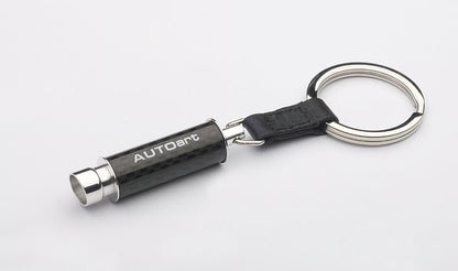 [ Back-order ] AUTOart 40839 Carbon Fiber Exhaust Flashlight Keychain