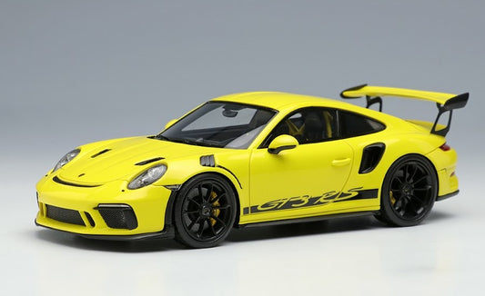 [ Back-order ] Make Up EIDOLON EM573E 1:43 Porsche 911 (991.2) GT3 RS 2018 Racing Yellow