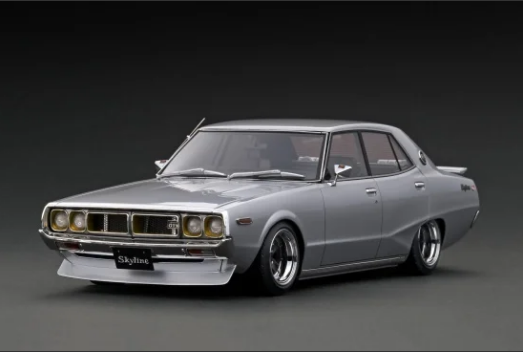 [ Back-order ] ignition model IG3271 1:18 Nissan Skyline 2000 GT-X (GC110) Silver