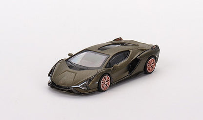 MGT00529-L TSM MINI-GT 1:64 Lamborghini Sian FKP 37 Presentation LHD