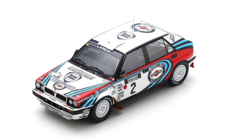 S9010 SPARK 1:43 Lancia Delta HF Integrale 16V Winner 1000 Finland Lakes Rally 1991 J.Kankkuken - J.Piironen #2