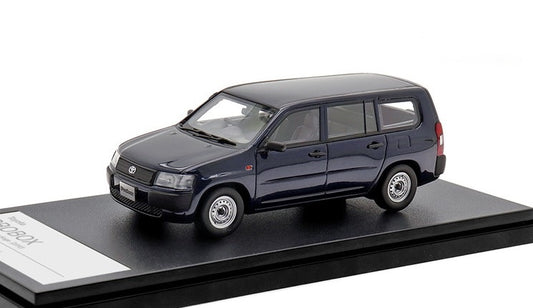 [ Back-order ] Hi-Story HS400BL 1:43 Toyota PROBOX DX Comfort Package (2010) Dark Blue Mica Metallic Resin