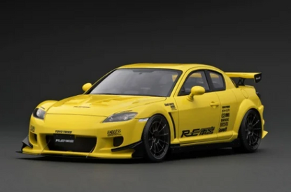 [ Back-order ] ignition model IG3177 1:18 Mazda RX-8 (SE3P) RE Amemiya Yellow