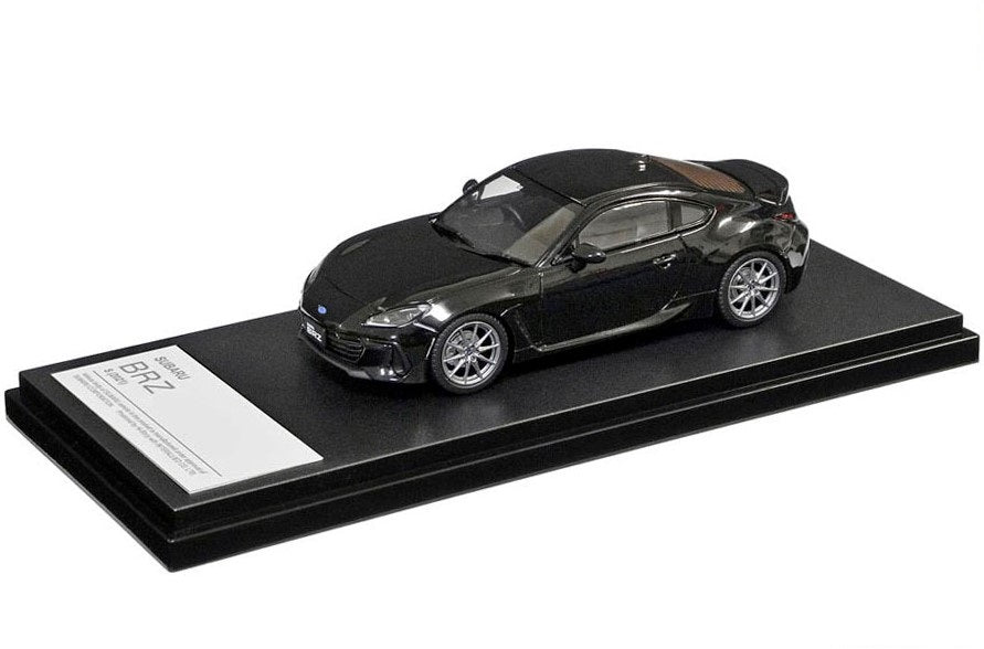 [ Back-order ] Hi-Story HS376BK 1:43 SUBARU BRZ S (2021) Crystal Black Silica Diecast