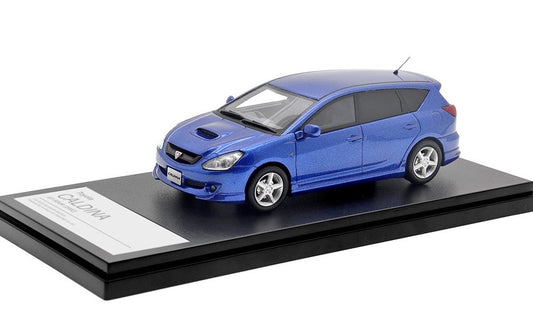 [ Back-order ] Hi-Story HS409BL 1:43 Toyota CALDINA GT-FOUR (2002) Blue Mica Metallic Resin