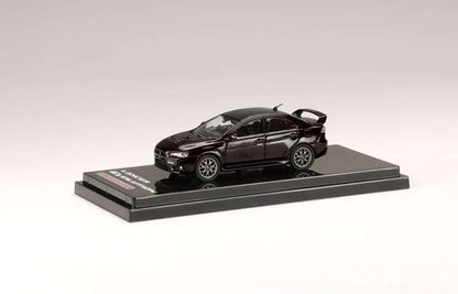 [ Back-order ] Hobby Japan HJ642053BBK 1:64 Mitsubishi Lancer Evolution 10 Final Edition Phantom Black Pearl