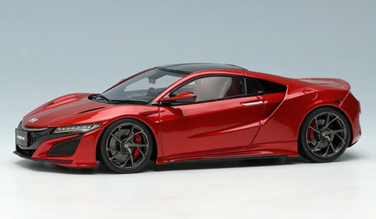 [ Back-order ] Make Up EIDOLON EM430A 1:43 Honda NSX (NC1) 2016 Valencia Red Pearl