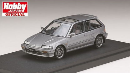 [ Back-order ] MARK43 PM4358SGM 1:43 Honda Civic Si (EF3) With MUGEN CF-48 Wheel Gothic Gray Metallic