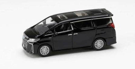 [ Back-order ] Hobby Japan HJ645012BBK 1:64 Toyota Alphard Hybrid (H30W) / with Sun Roof Black (202) Die-cast