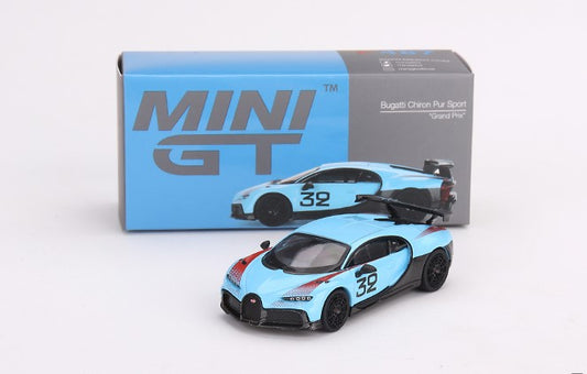 MGT00487-L TSM MINI-GT 1:64 Bugatti Chiron Pur Sport GP LHD