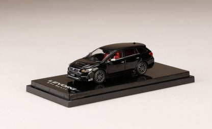 [ Back-order ] Hobby Japan HJ641034DBK 1:64 Subaru Levorg STI Sport EyeSight optional equipment (VM-F type) Crystal Black Silica