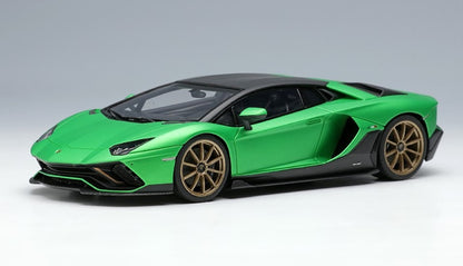 [ Back-order ] Make Up EIDOLON EM634B 1:43 Lamborghini Aventador LP780-4 Ultime 2021 (Diansus wheel) Verde Arceo