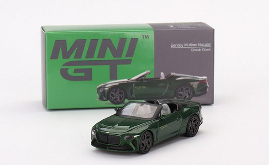 MGT00492-L TSM MINI-GT 1:64 Bentley Mariner Bacalar Scarab Green LHD