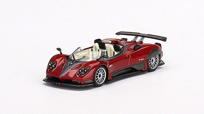 MGT00432-L TSM MINI-GT 1:64 Pagani Zonda HP Barchetta Rosso Dubai LHD