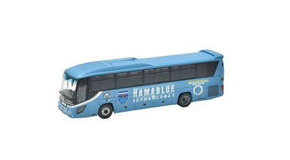 [ Back-order ] TOMYTEC 313236 The Bus Collection / Bus Colle Yokohama FC Bus (HAMABLUE) Diorama Supplies