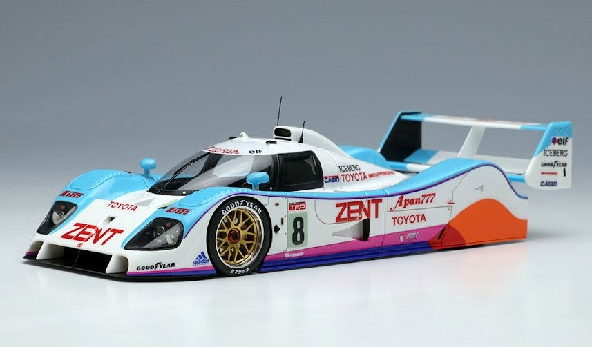 [ Back-order ] Make Up VISION VM223B 1:43 Toyota TS010 "Toyota Team Toms - ZENT" Le Mans 24h 1992 No.8