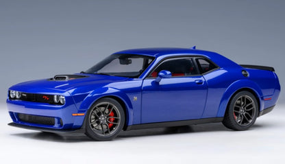 71772 AUTOart 1:18 Dodge Challenger R/T Scat Pack Widebody 2022 (INDIGO BLUE / Metallic Blue)