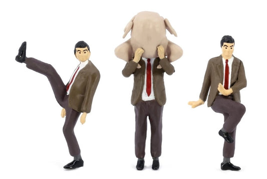 [ Back-order ] TINY ATFS64023 Tiny City 1:64 Mr Bean Figure Set Fs23