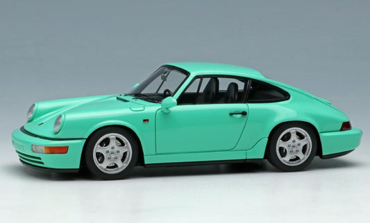 [ Back-order ] Make Up VISION VM122J 1:43 Porsche 911(964) Carrera RS 1992 Mint Green