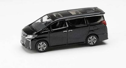 [ Back-order ] Hobby Japan HJ645012AMBK 1:64 Toyota Alphard (H30W)/ with Sun Roof Sparkling Black Pearl Crystal Shine (220) Die-cast