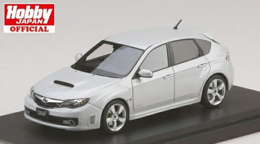 [ Back-order ] MARK43 PM4370W 1:43 Subaru Impreza WRX STI (GRB) Satin White Pearl