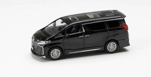 [ Back-order ] Hobby Japan HJ644012BMBK 1:64 Toyota Alphard Hybrid Custom version / with Sun Roof Sparkling Black Pearl Crystal Shine (220) Die-cast