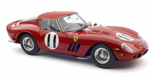 M-249 CMC 1:18 Ferrari 250 GTO, RHD, Chassis #3647 2nd place 1000km de Paris, Montlhery 1962, John Surtees, Mike Parkes, #11