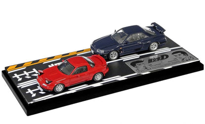 [ Back-order ] MODELER'S MD64211 1:64 Initial D Set Vol.11 Suetsugu Toru Roadster (NA6CE) & Atsurou Kawai Skyline (ER34)