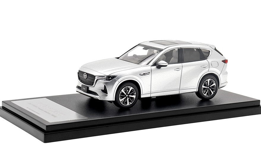 [ Back-order ] Hi-Story HS416SL 1:43 MAZDA CX-60 XD-HYBRID Premium Modern (2022) Sonic Silver Metallic Diecast