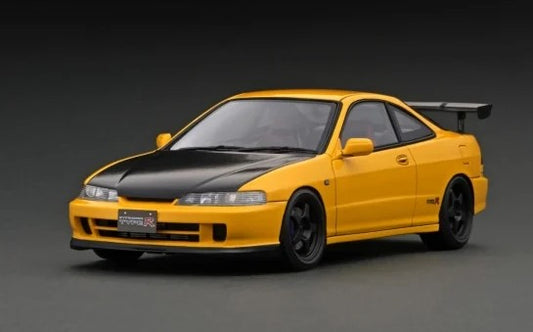 [ Back-order ] ignition model IG3059 1:18 Honda INTEGRA (DC2) TYPE R Yellow