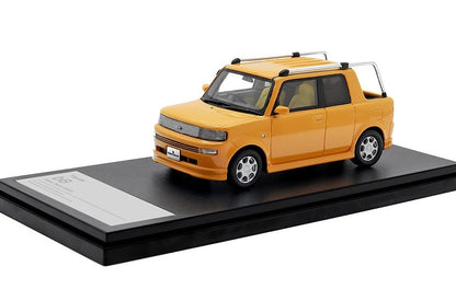 [ Back-order ] Hi-Story HS430YE 1:43 Toyota bB Open Deck (2001) Yellow Resin