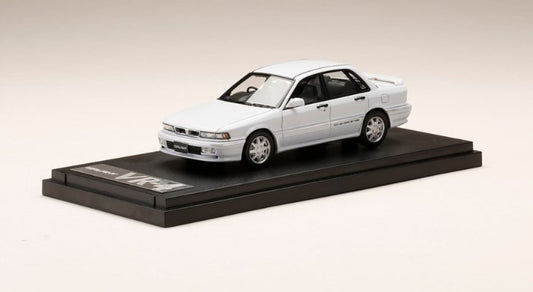 [ Back-order ] MARK43 PM43133W 1:43 Mitsubishi GALANT VR-4 (E39A) 1990 Sophia White