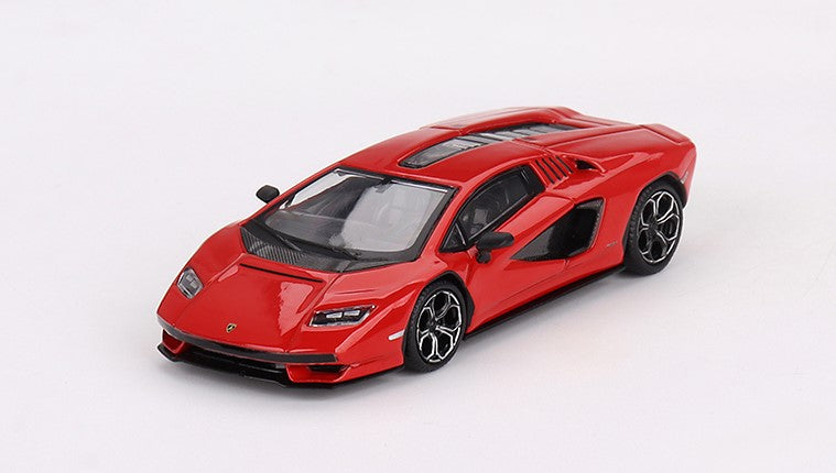 MGT00720-L TSM MINI-GT 1:64 Lamborghini Countach LPI 800-4 Rosso Mars LHD