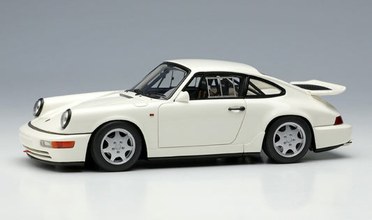 [ Back-order ] Make Up VISION VM164A 1:43 Porsche 911(964) Carrera 4 Lightweight 1990 White